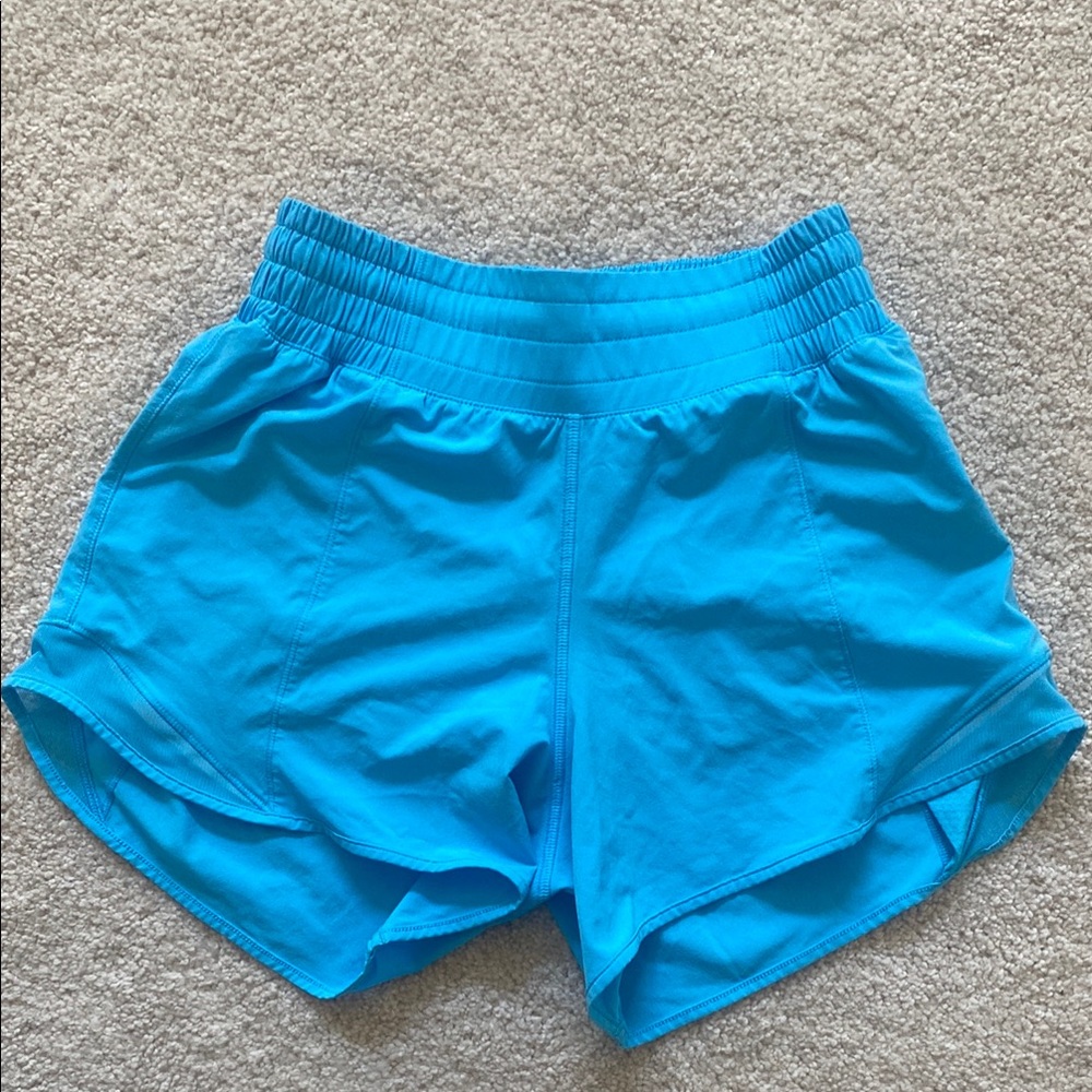 Women's Blue Athletic Shorts